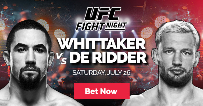 UFC - Whittaker vs De Ridder