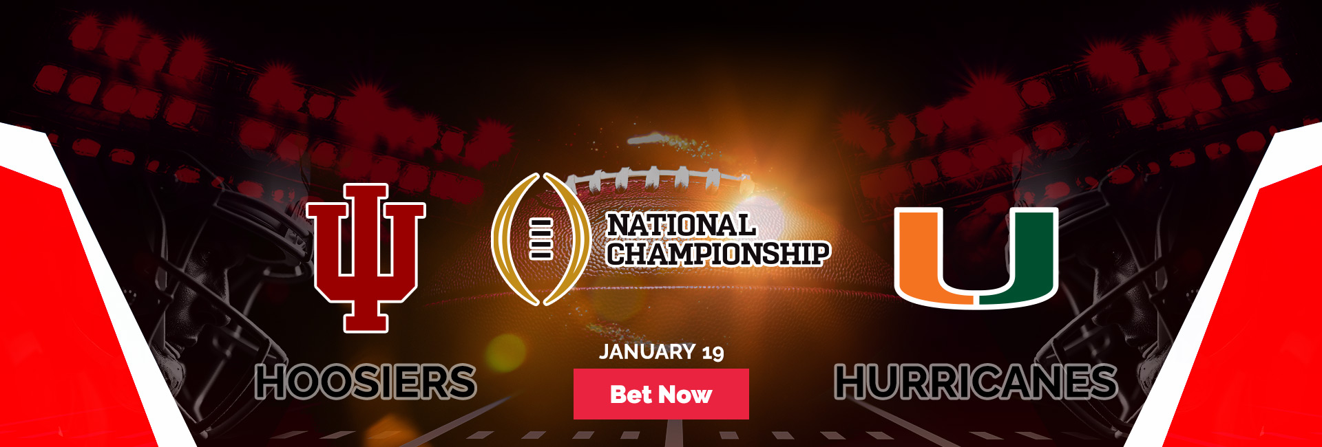 NCAAF National Championship - Hoosiers Vs Hurricanes