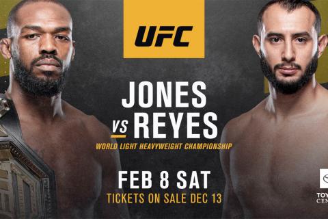 UFC 247 Betting Odds: Jon Jones vs. Dominick Reyes