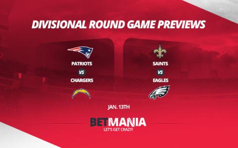 2019 NFL Playoffs Divisional Round Betting Odds
