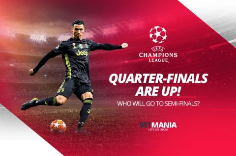 2019 Champions League Quarterfinals Betting Odds