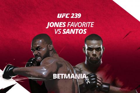 UFC 239: Jones vs Santos Betting Odds, The GOAT Is Favorite Against Marreta